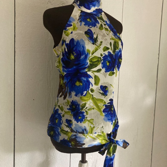 Cache Silk Halter Top Size XS - Picture 2 of 16